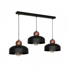 Lampa Wisząca HARALD BLACK 3xE27