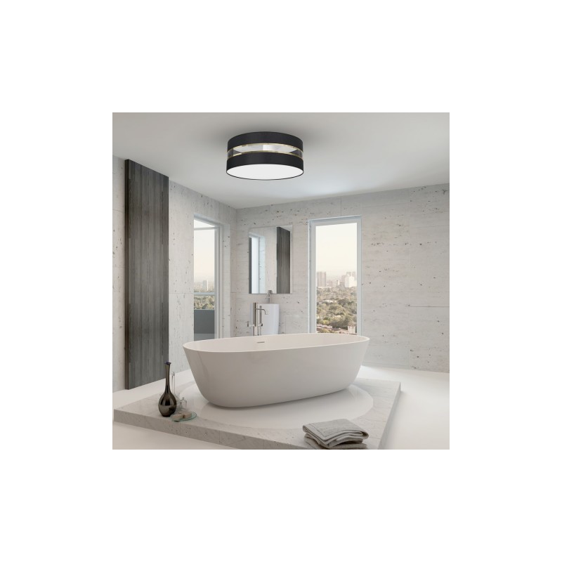 Lampa Sufitowa ULTIMO BLACK 2xE27