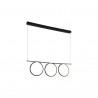 Lampa Wisząca Loop Black 60W Led