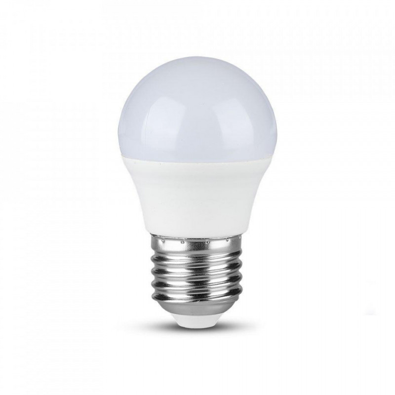 Żarówka LED V-TAC SAMSUNG CHIP 4,5W E27 G45 Kulka VT-246 3000K 470lm 5 Lat Gwarancji
