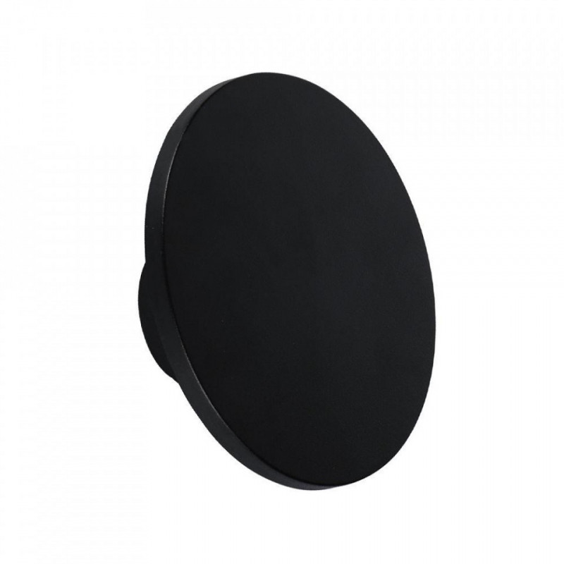 Oprawa Ścienna Kinkiet 12W V-TAC Czarny Okrągły IP65 VT-8612 4000K 1400lm