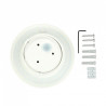 Oprawa Ścienna Kinkiet 5W V-TAC Bridgelux Biały Okrągły IP65 VT-741 3000K 710lm