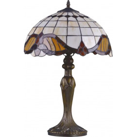 Lampka stołowa K-G121122 z serii WITRAŻ