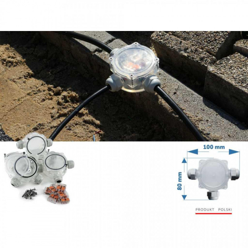 Kula Ogrodowa 40cm LED 24V CCT + Kotwa