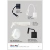 Oprawa LED V-TAC 3W+6W Kinkiet Hotel Łóżko Biały VT-2963 3000K 680lm 3 Lata Gwarancji