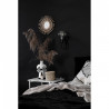 Czarna lampa ścienna Loft Metal Wall kinkiet z czarnym przewodem i żarówką LED 4W KOLOROWE KABLE