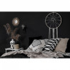 Czarna lampa ścienna Loft Metal Wall kinkiet z czarnym przewodem i żarówką LED 7W KOLOROWE KABLE