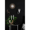 Biała lampa ścienna Loft Metal Wall kinkiet z białym przewodem i żarówką LED 7W KOLOROWE KABLE