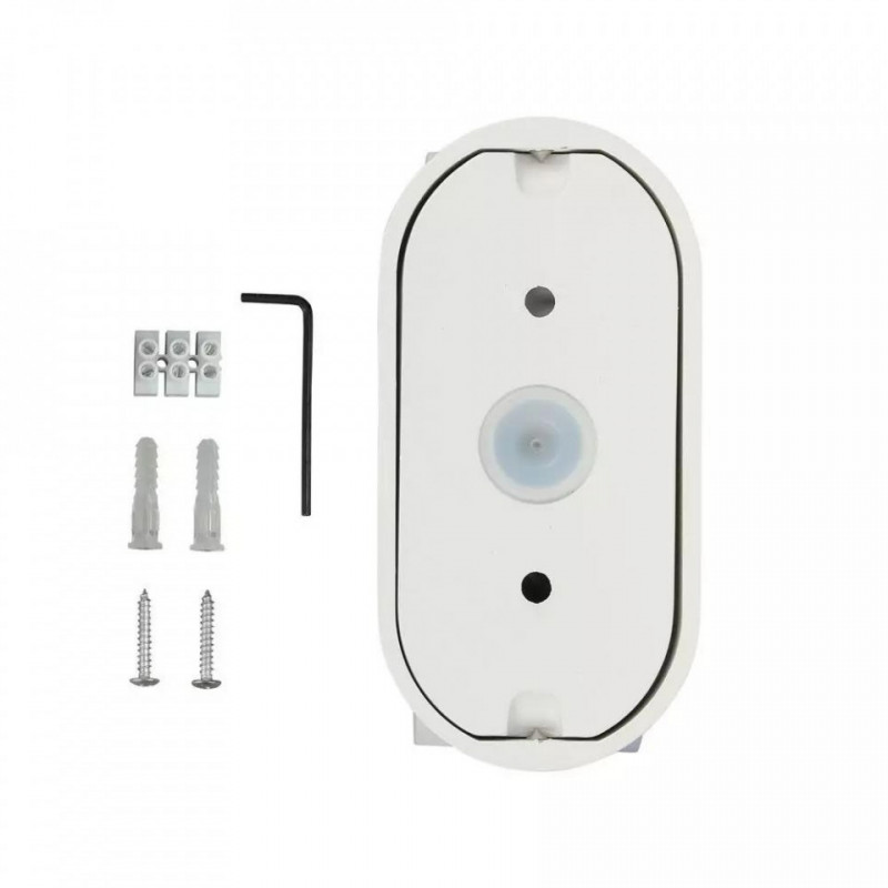 Kinkiet Ścienny V-TAC 6W LED Biały IP65 Obrotowy 350st VT-816 3000K 660lm