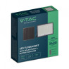 Projektor LED Solarny V-TAC 240W Pilot, AUTO, Timer, IP65 Czarny VT-240W 6400K 2600lm 2 Lata Gwarancji