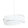 1141 Lampa Wisząca Tornado 50 Cm Biała/White