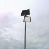 Projektor LED Solarny V-TAC 120W Pilot, AUTO, Timer, IP65 Czarny VT-120W 4000K 1200lm 2 Lata Gwarancji