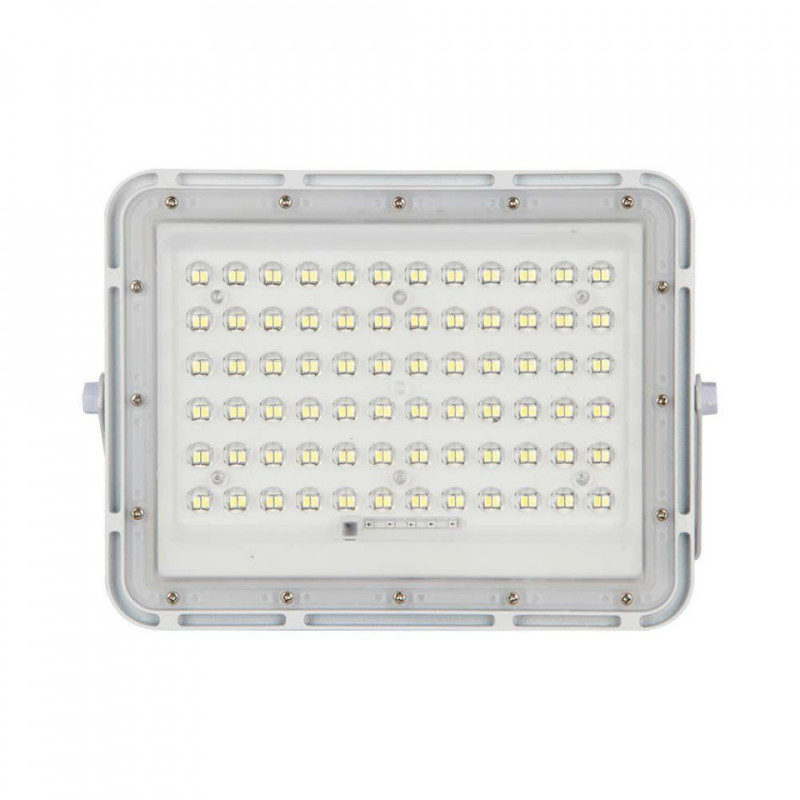 Projektor LED Solarny V-TAC 120W Pilot, AUTO, Timer, IP65 Biały VT-120W-W 6400K 1200lm 2 Lata Gwarancji