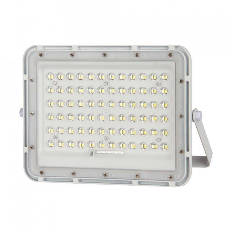Projektor LED Solarny V-TAC 120W Pilot, AUTO, Timer, IP65 Biały VT-120W-W 4000K 1200lm 2 Lata Gwarancji