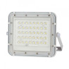 Projektor LED Solarny V-TAC 40W Pilot, AUTO, Timer, IP65 Biały VT-40W-W 6400K 400lm 2 Lata Gwarancji