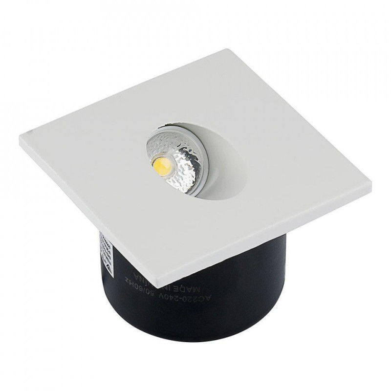 3W LED STEPLIGHT 4000K SQUARE