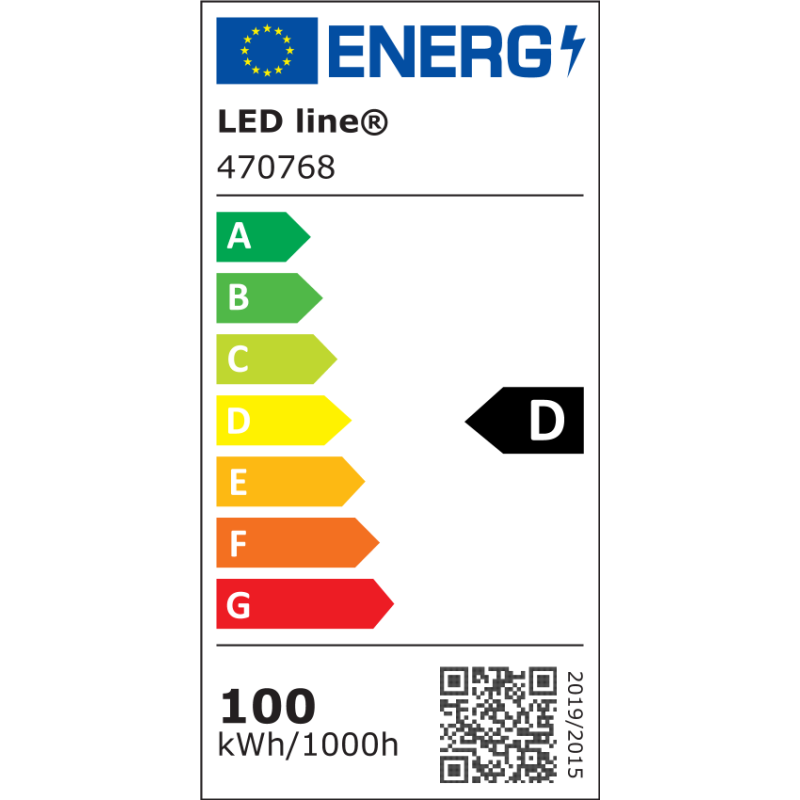 LED line RAIDER 150 100W 4000K 150lm/w 120° 1-10V