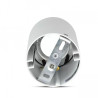 Oprawa Sufitowa V-TAC GU10 Okrągła Biały+Chrom 80x140mm VT-882