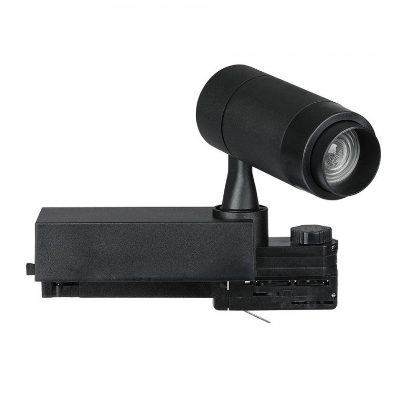 Oprawa LED V-TAC 15W Track Light Czarna Bluetooth Control 3w1 16-53st 650lm 5 Lat Gwarancji VT-7715