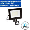 Halogen LED SLIM EcoLight 30W 2700lm IP65 z czujnikiem - biała ciepła