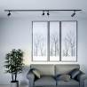 Oprawa 15W LED V-TAC Track Light SAMSUNG CHIP CRI90+ Czarna VT-415 5000K 1200lm 5 Lat Gwarancji