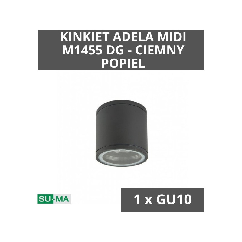 Kinkiet ADELA MIDI M1455 DG - CIEMNY POPIEL