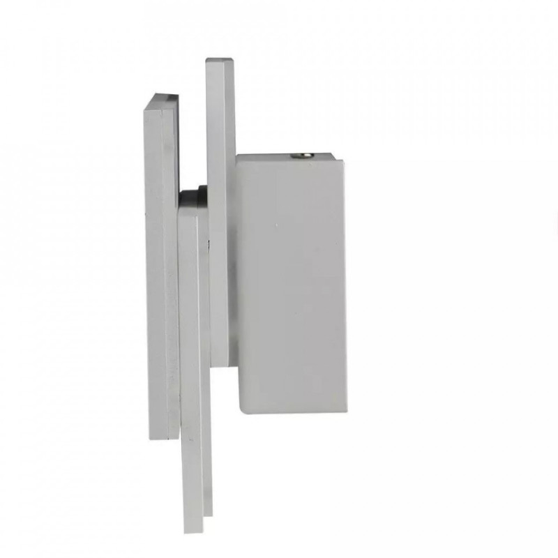 Oprawa Ścienna V-TAC 12W LED Wall Light Szary IP20 VT-712 4000K 1100lm