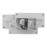 Oprawa Ścienna V-TAC 12W LED Wall Light Szary IP20 VT-712 4000K 1100lm