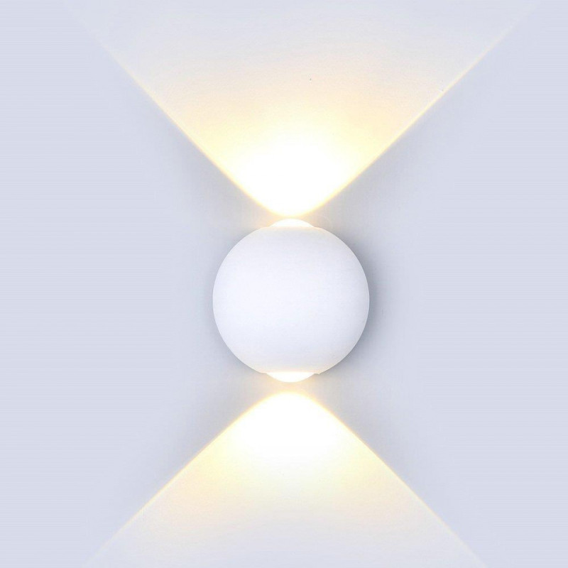 Kinkiet Ścienny V-TAC 6W LED Biały Okrągły IP65 3000K VT-836