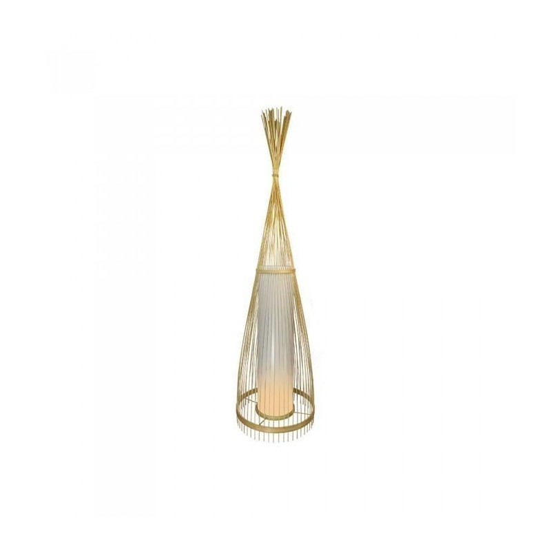 Drewniana Lampa Podłogowa V-TAC Rattan E27 94cm VT-3100