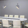 Oprawa Wisząca V-TAC E27 Aluminium Klosz Szary VT-7100