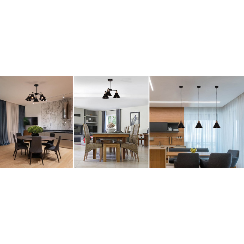 Lampa sufitowa K-8038B-3 z serii MORENO