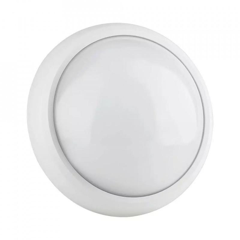 Plafon V-TAC 8W Okrągły Biały VT-8014 3000K IP54 560lm