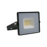 Halogen zewnętrzny LED V-TAC 20W SMD E-Series Czarny VT-4021 3000K 1700lm