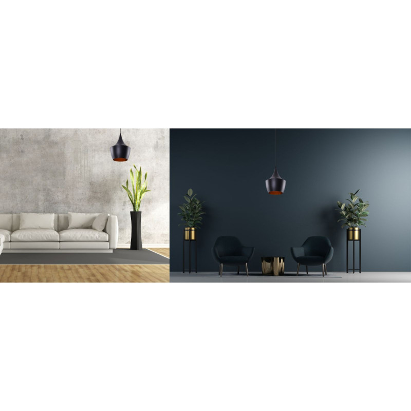 LAMPA WISZĄCA ORIENT BLACK/GOLD