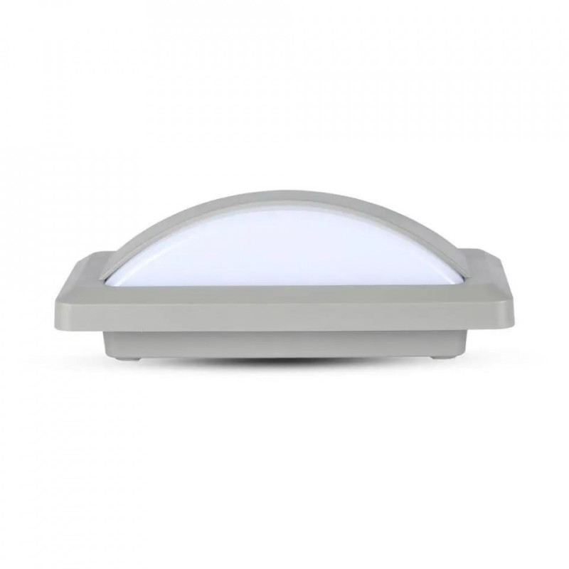 12W LED BULKHEAD WITH SOFTLIGHT 4200K GREY BODY
