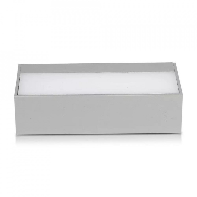 Oprawa Ścienna V-TAC 9W LED Góra Dół VT-8056 6400K Szary IP66 400lm