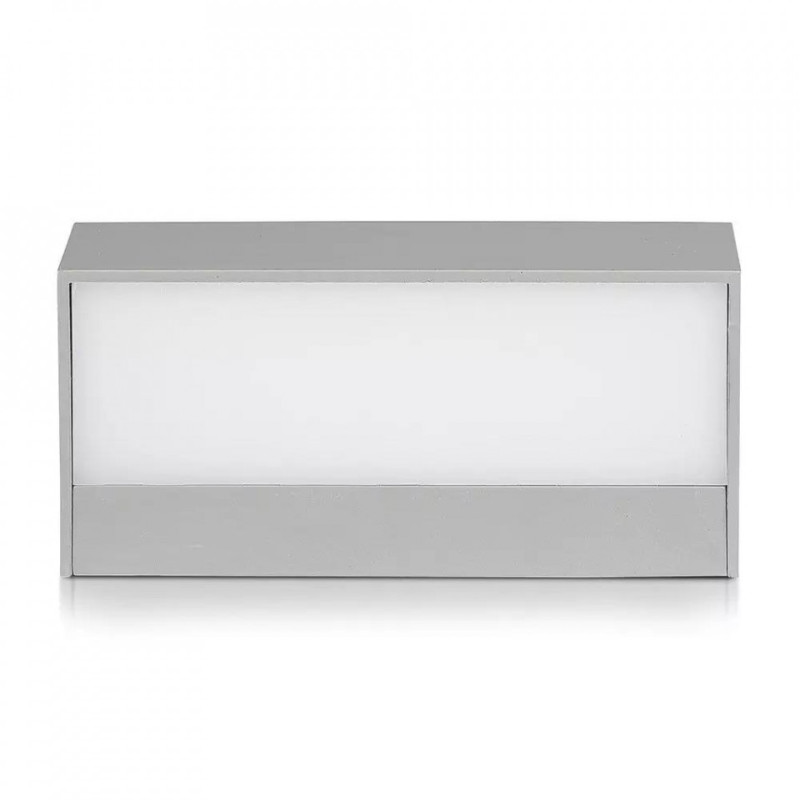 Oprawa Ścienna V-TAC 9W LED Góra Dół VT-8056 6400K Szary IP66 400lm