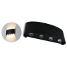 Oprawa Ścienna Góra/Dół V-TAC 8W LED Czarna IP54 VT-848 4200K 940lm