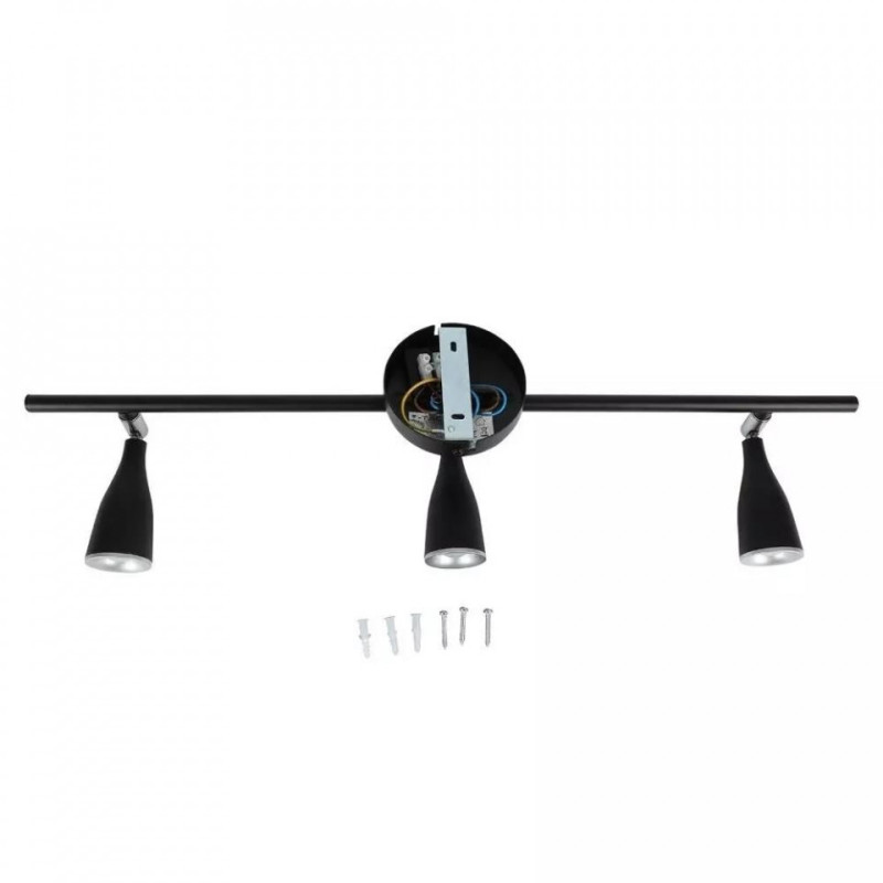 Oprawa Sufitowa SPOT V-TAC 13.5W LED VT-813 3000K Czarny 1000lm