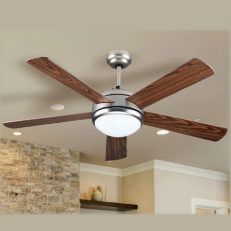 Wentylator Sufitowy V-TAC 15W LED CCT 132cm Pilot 1500lm VT-6052-5