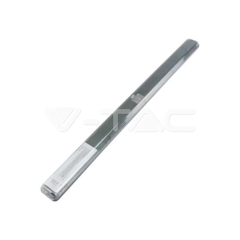 Oprawa Hermetyczna LED V-TAC PC/PC 2x120cm (2 x 18W) (Tuby LED w zestawie) VT-12023 4000K 3400lm