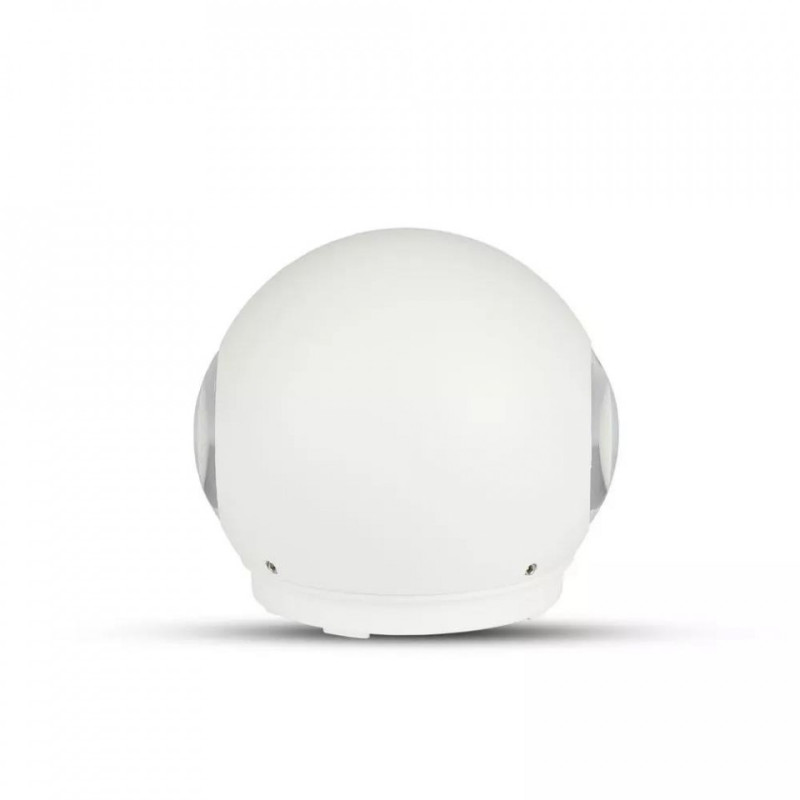 Kinkiet Ścienny V-TAC 6W LED Biały Okrągły IP65 VT-836 3000K 450lm