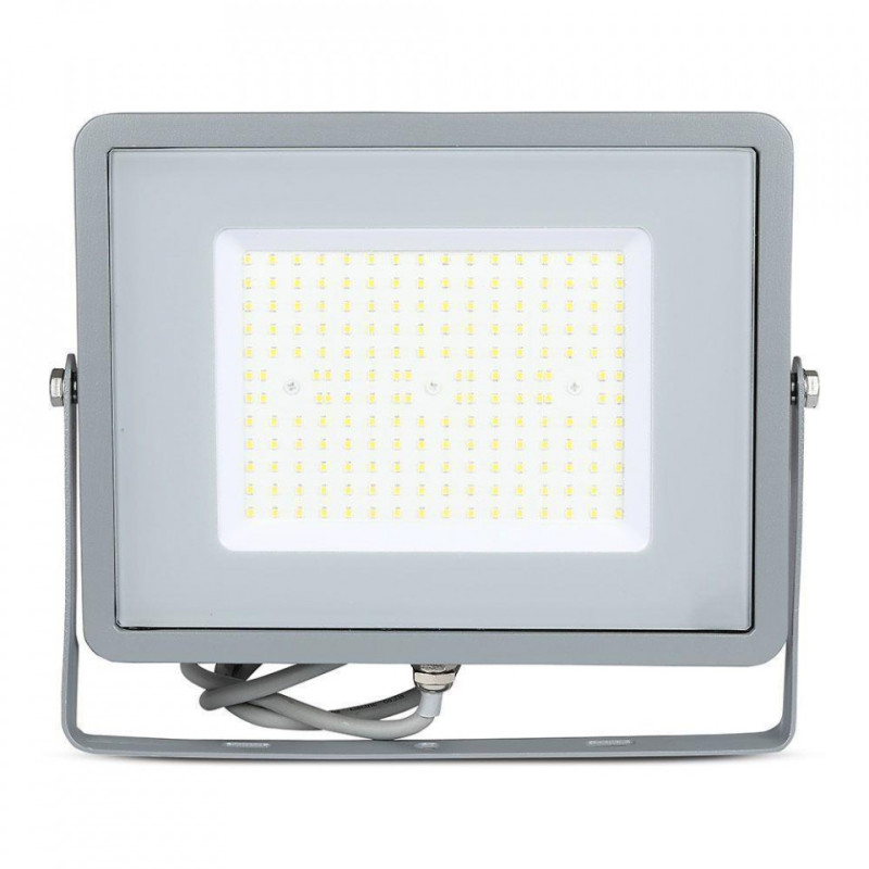 Projektor LED V-TAC 100W SAMSUNG CHIP SLIM Szary VT-106 6400K 11500lm 5 Lat Gwarancji