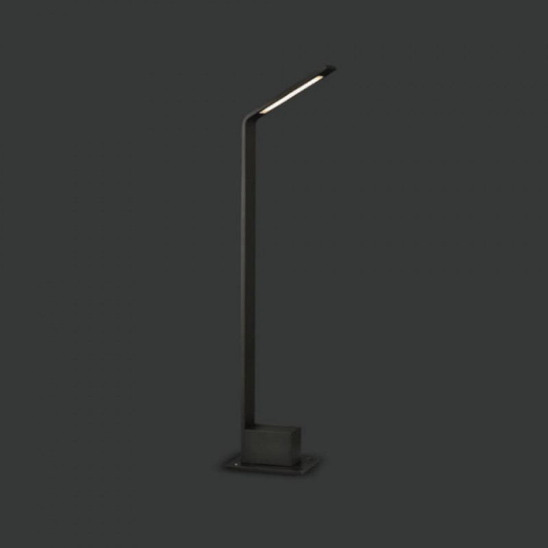 Słupek Zewnętrzny Ogrodowy V-TAC 6W LED 80cm Czarny 4000K IP65 750lm VT-896