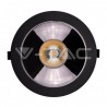Oprawa Downlight V-TAC SAMSUNG CHIP 30W Czarna Uchylna 4000K 2400lm 5 Lat Gwarancji VT-2-33