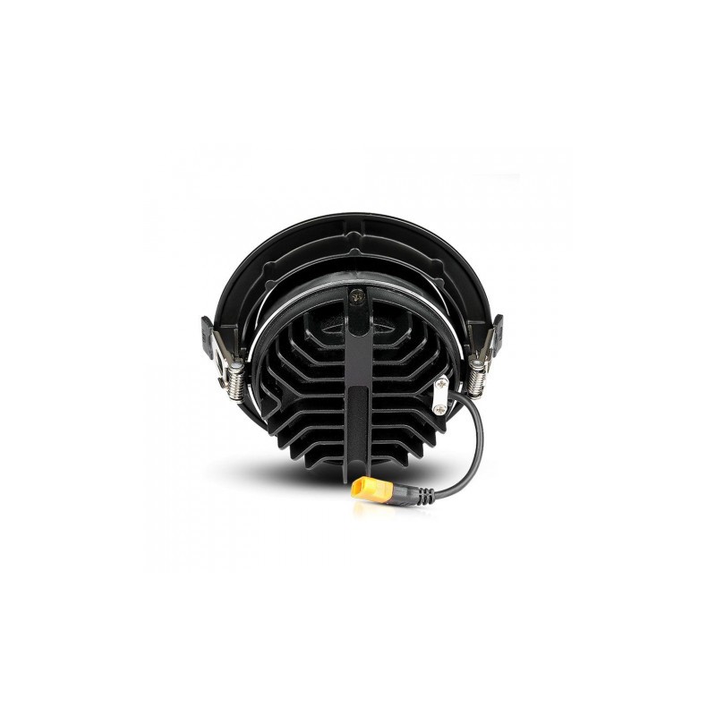 Oprawa Downlight V-TAC SAMSUNG CHIP 30W Czarna Uchylna 4000K 2400lm 5 Lat Gwarancji VT-2-33