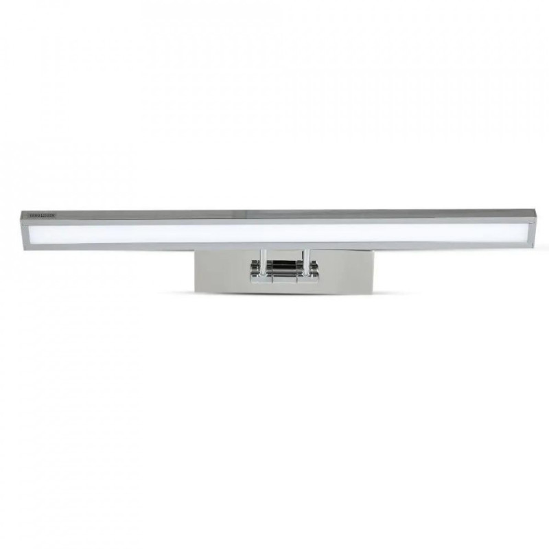 Oprawa V-TAC 9W LED nad Lustro Obraz Chrom 45cm VT-7009CH 3000K 380lm 3 Lata Gwarancji
