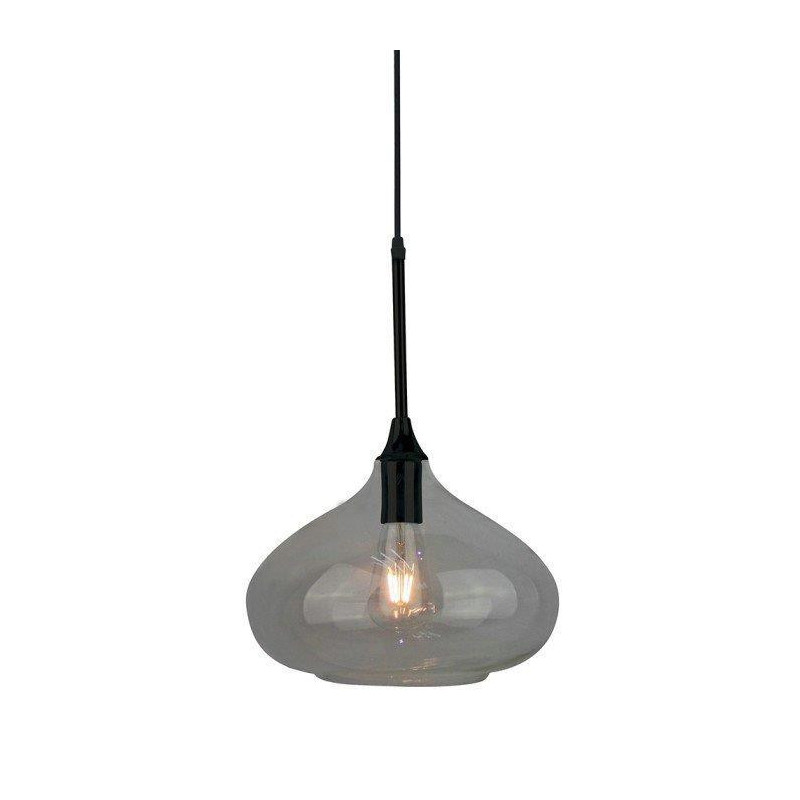 Oprawa Wisząca V-TAC Modern Czarny Szkło Sleek fi280mm VT-7281