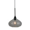 Oprawa Wisząca V-TAC Modern Czarny Szkło Sleek fi280mm VT-7281